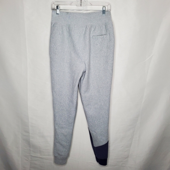 Champion Reverse Weave Jogger Sweatpants Size Small Colorblock Gray - Picture 2 of 12